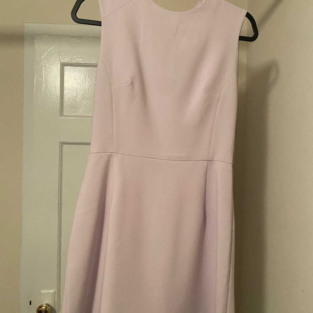Elegant Lavender Sleeveless Dress